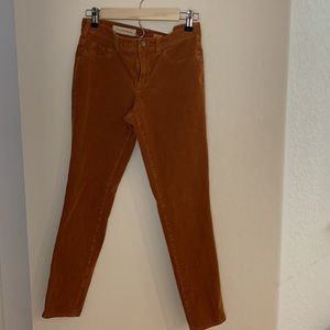 Anthropologie 🍑 Pilcro Corduroy Skinny Pants